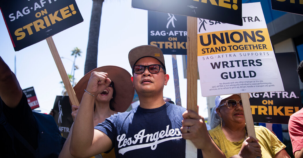 Progress in Hollywood Writers’ Strike Negotiations, but No Deal Yet