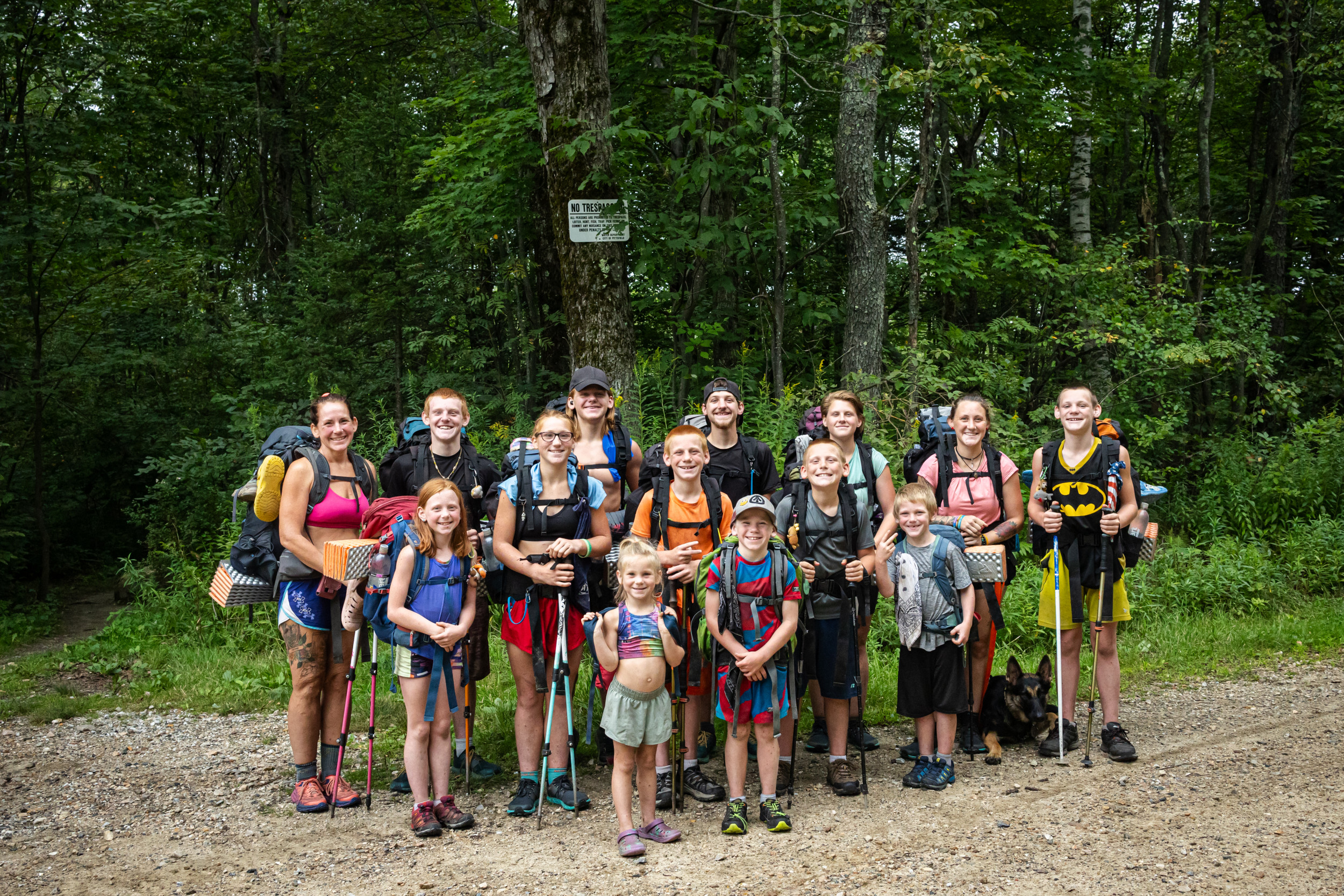 Single Mom and Her 15 Kids Hike ‘Journey of Healing’ on Appalachian Trail